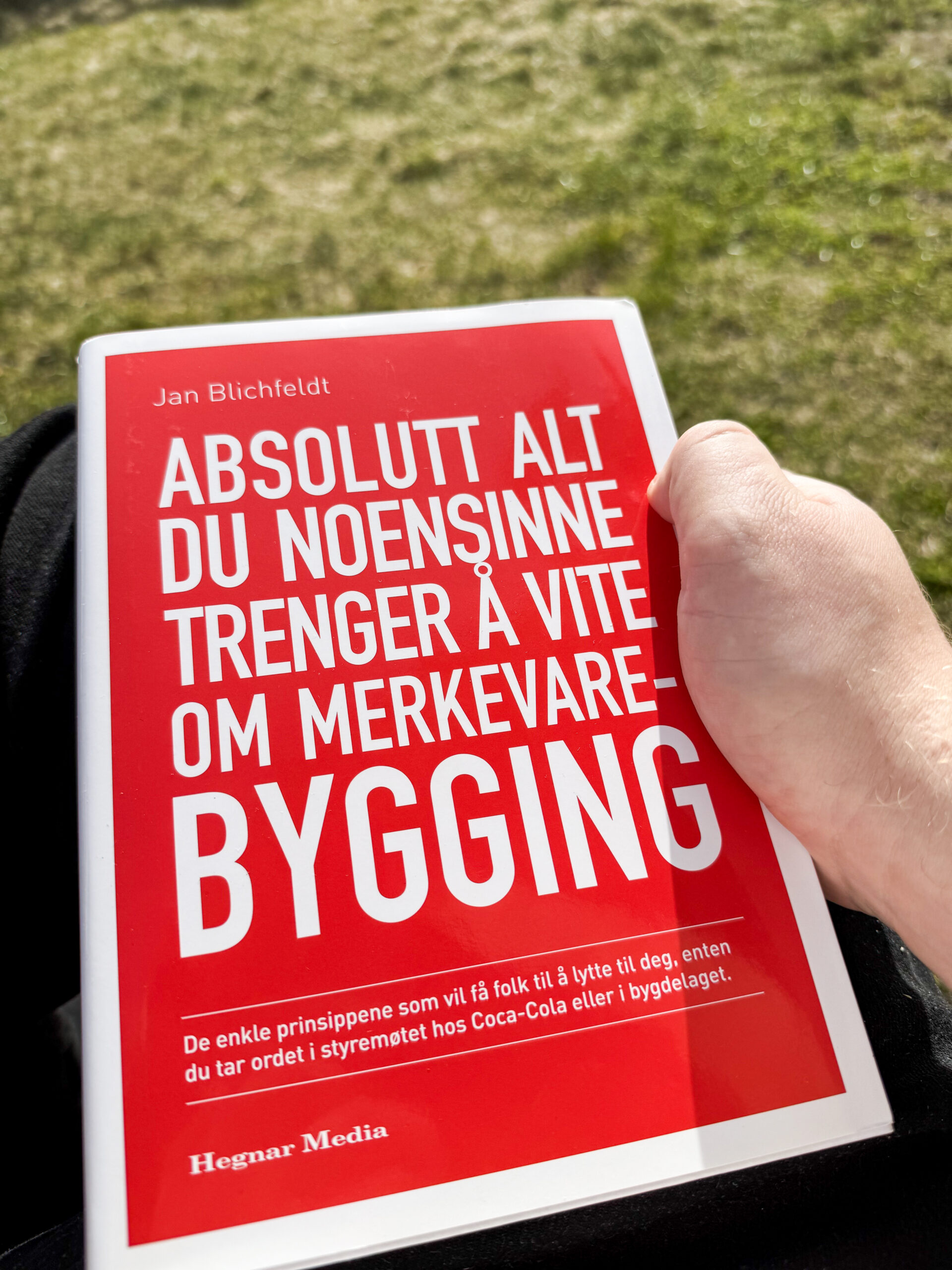 Fagbok om merkevarebygging av Jan Blichfeldt