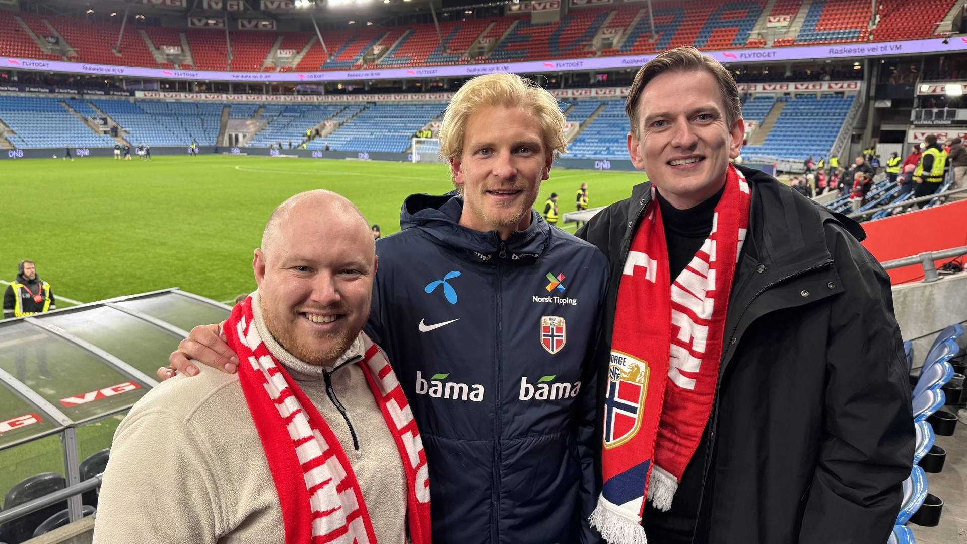 Storvik Bjerkeng new team members for we play green and morten thorsby