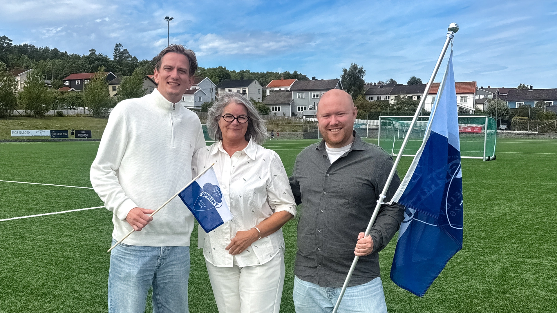 Samarbeid - Markedsføringsmateriell og nettside sprint jeløy og sbkom